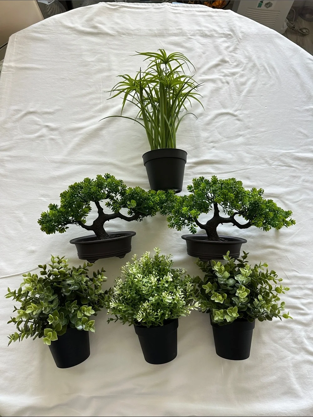 Home Accents - 6 Artificial Decoration Plants